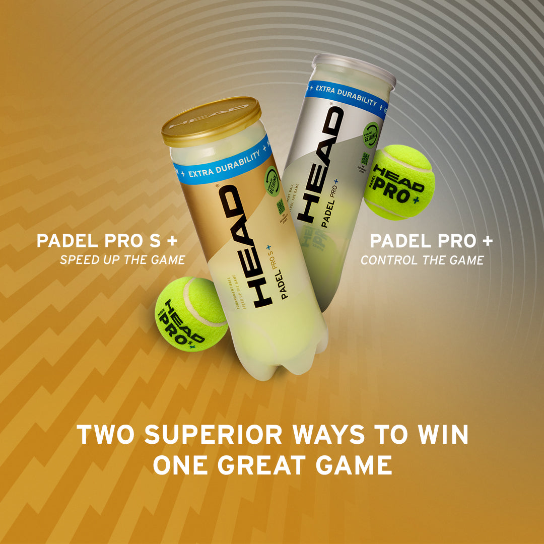 Padel Ball - 3B HEAD PRO S+ - 6DZ